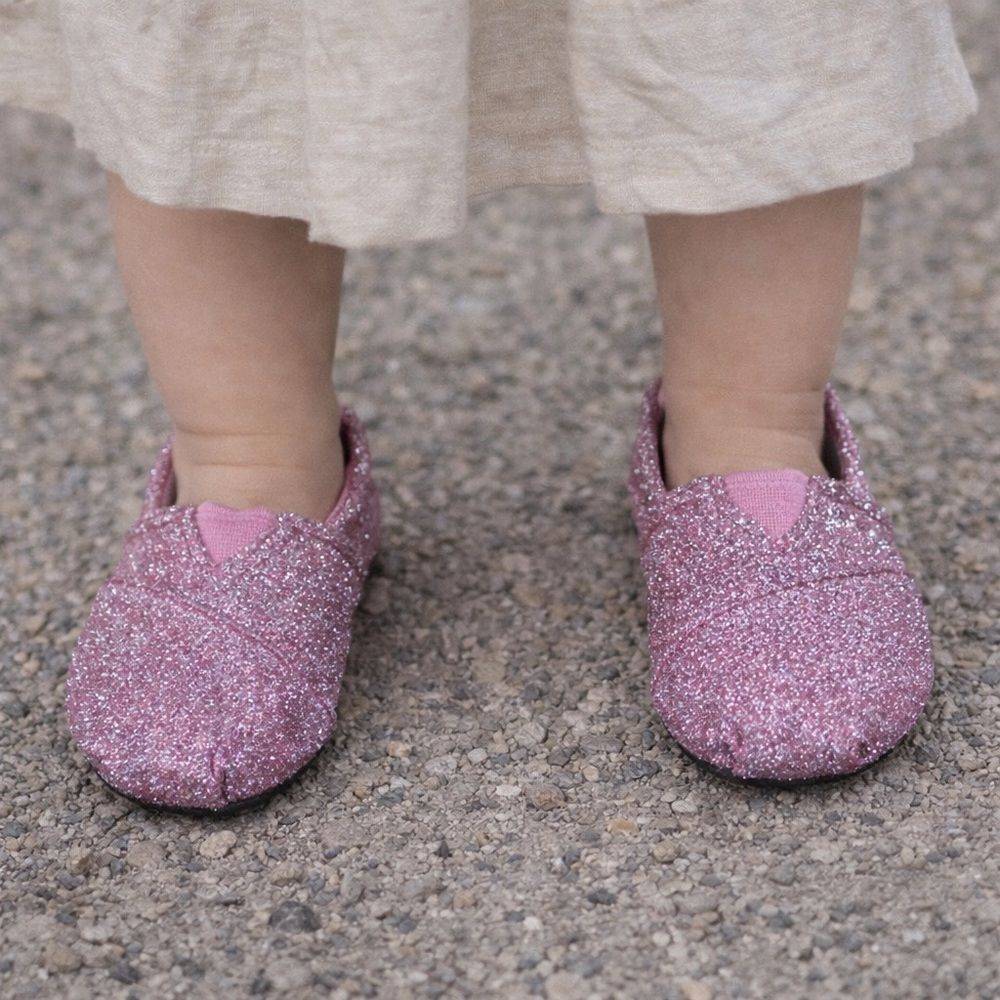 Dawgs Sparkly Glitter Slip On Shoes